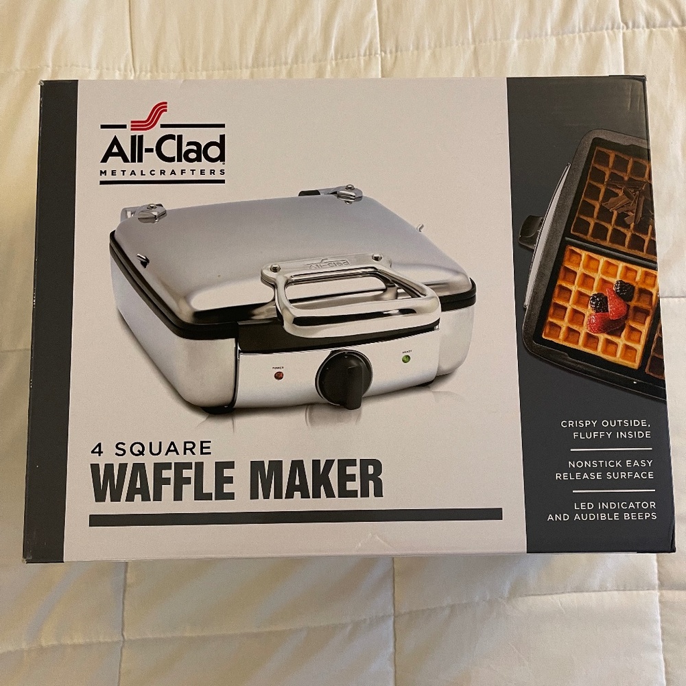 BRAND NEW All-Clad Belgian Waffle Maker....